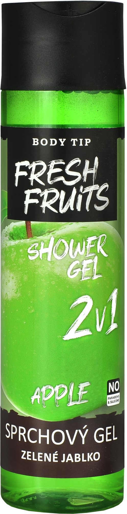 VIVACO Body Tip Fresh Zelené jablko Sprchový gel 250 ml