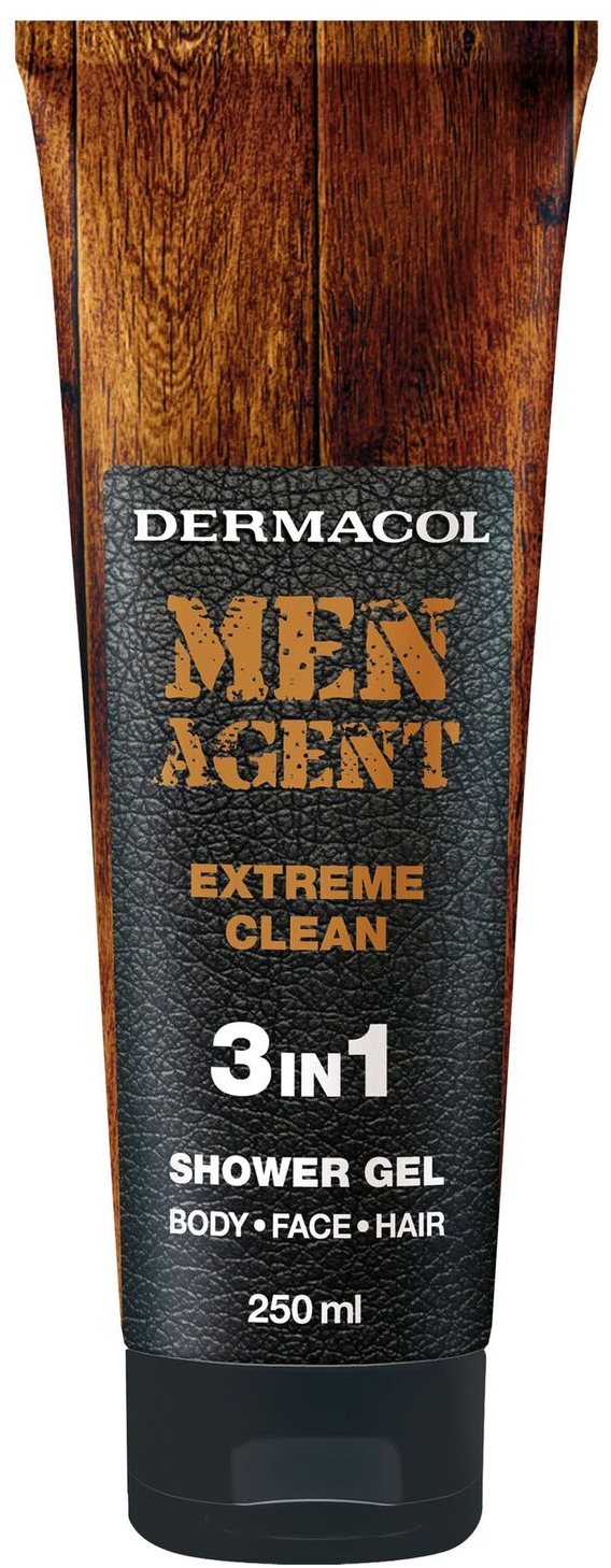DERMACOL Men Agent Extreme Clean 3in1 Shower Gel 250 ml