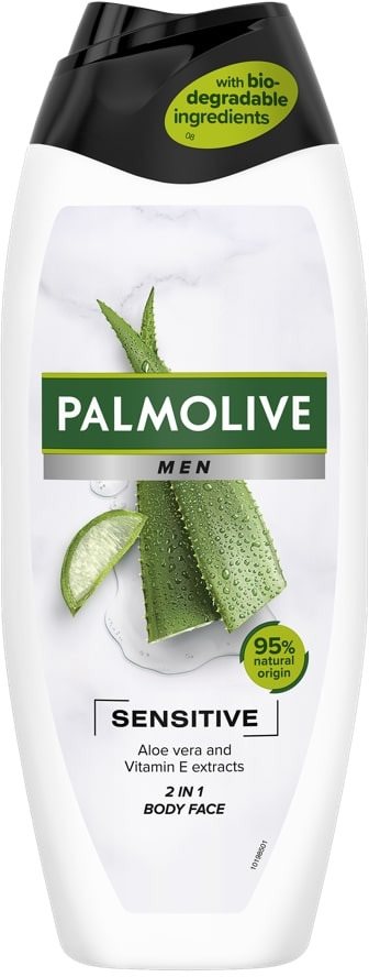 PALMOLIVE For Men Green Sensitive Shower Gel 2in1 500 ml