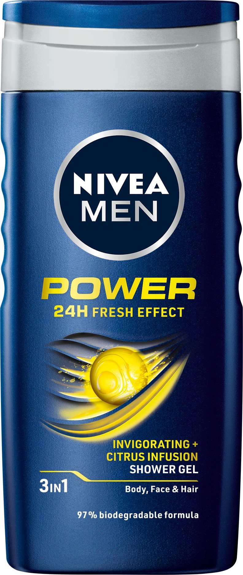 NIVEA MEN Power Fresh Shower Gel 250 ml