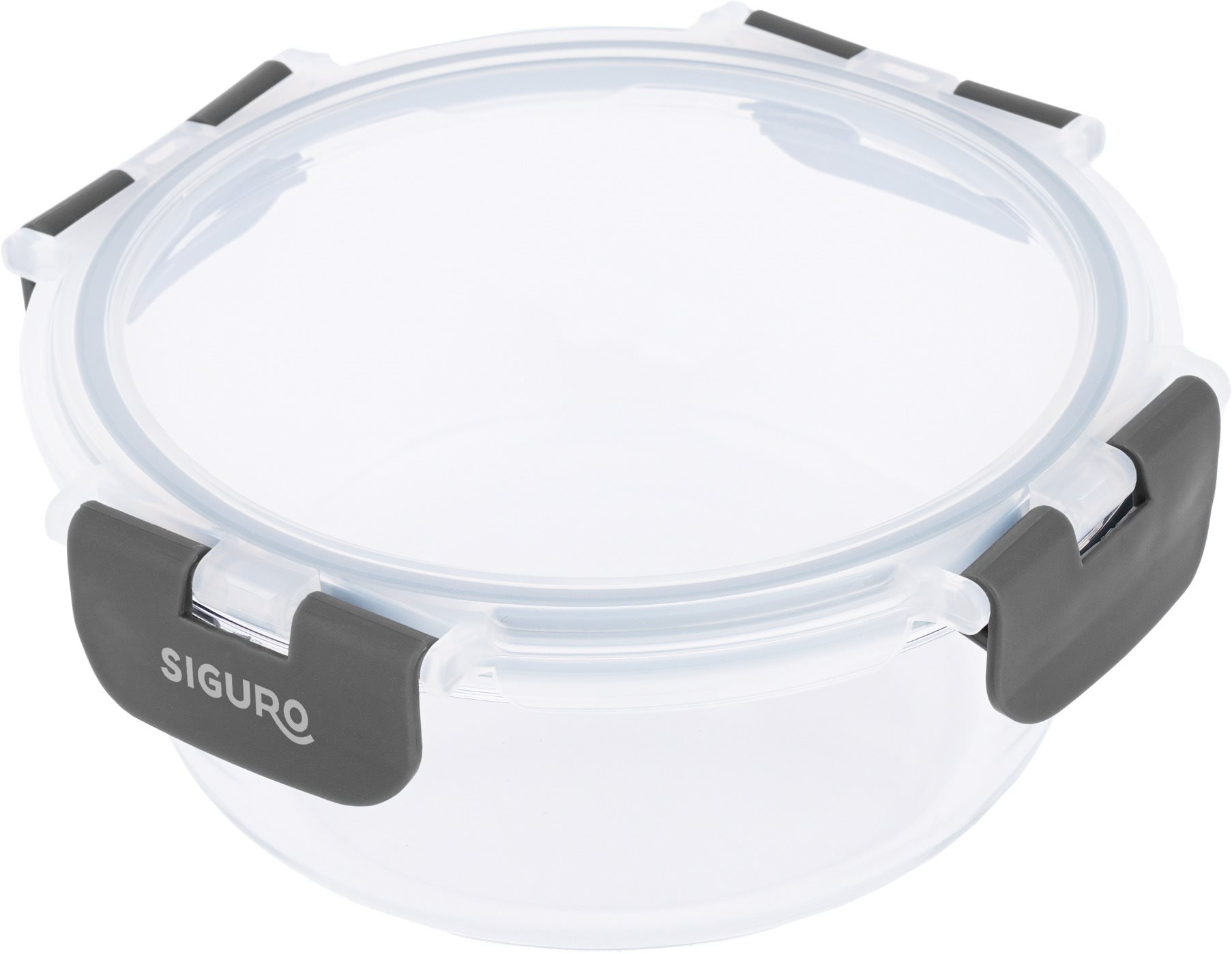 Siguro Glass Seal élelmiszertároló edény 0,6 l, 7 x 16 x 16 cm