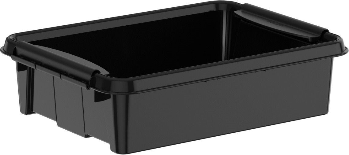 Siguro Pro Box Recycled 8 l, 30×11,5×40 cm, fekete
