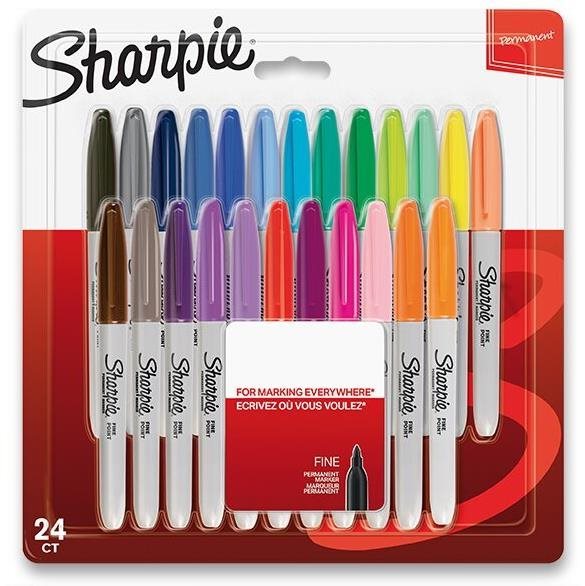 SHARPIE Fine, 24 színű