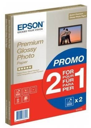Epson Premium Glossy Photo A4 15 lap + második csomag papír ingyen