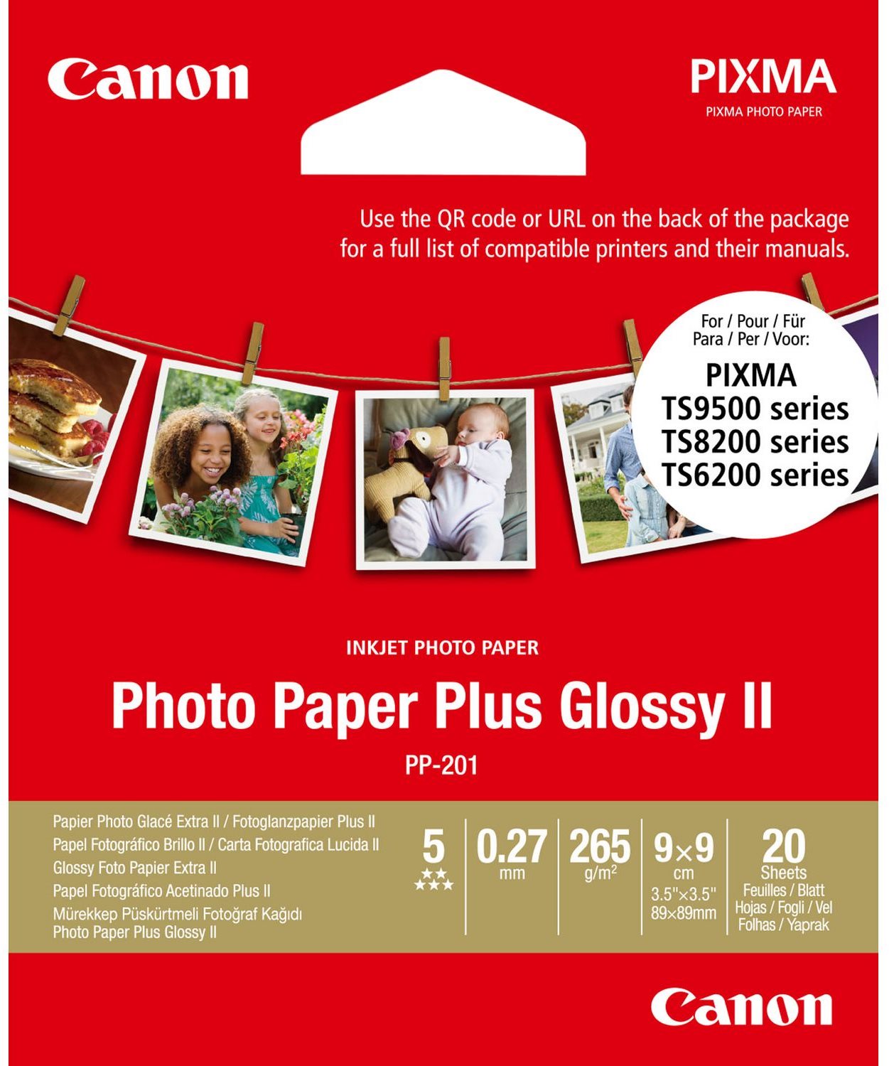 Canon Photo Paper Plus PP-201
