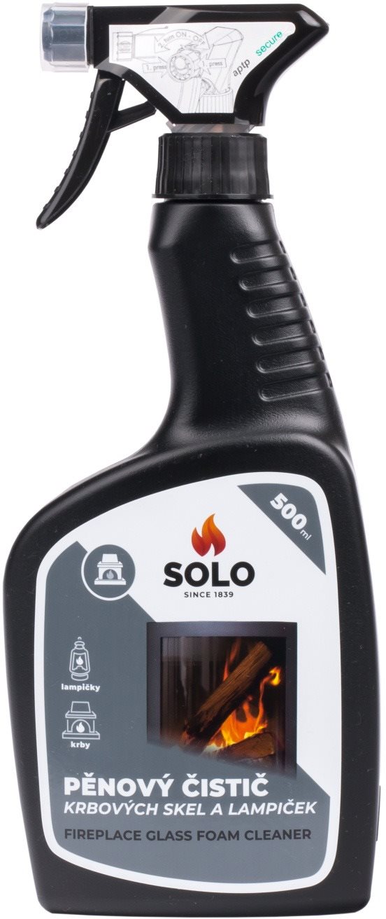 Tisztító SOLO Tisztító hab kandallókhoz és lámpákhoz 500 ml