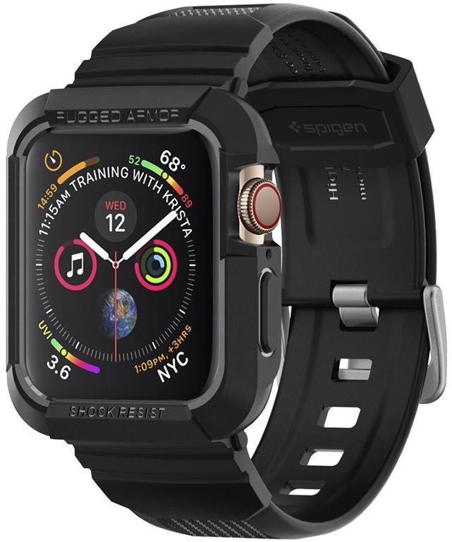 Spigen Rugged Armor Pro Black Apple Watch 8/7 (41mm)/SE 2022/6/SE/5/4 (40mm)