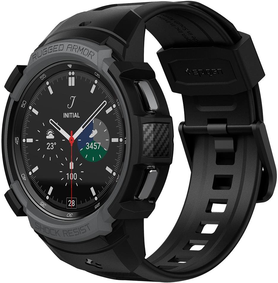 Spigen Rugged Armor Pro Gray Samsung Galaxy Watch 4 Classic 46 mm