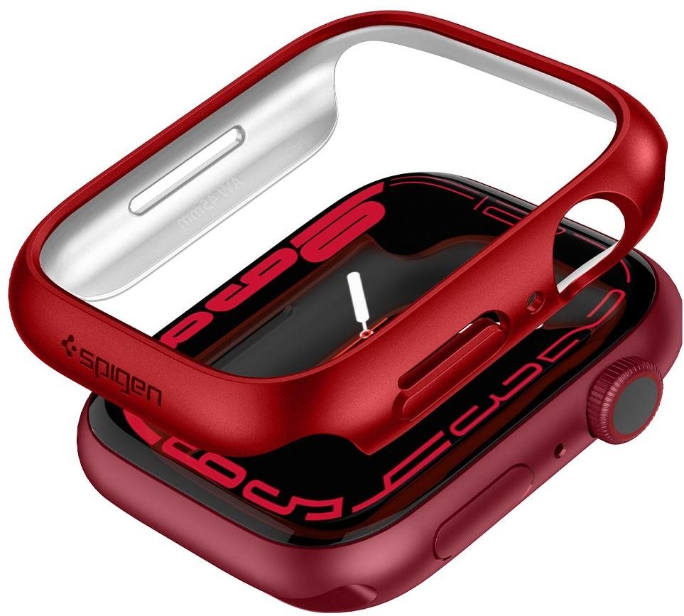 Spigen Thin Fit Red Apple Watch 8/7 45mm