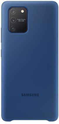 Samsung Galaxy S10 Lite kék szilikon tok