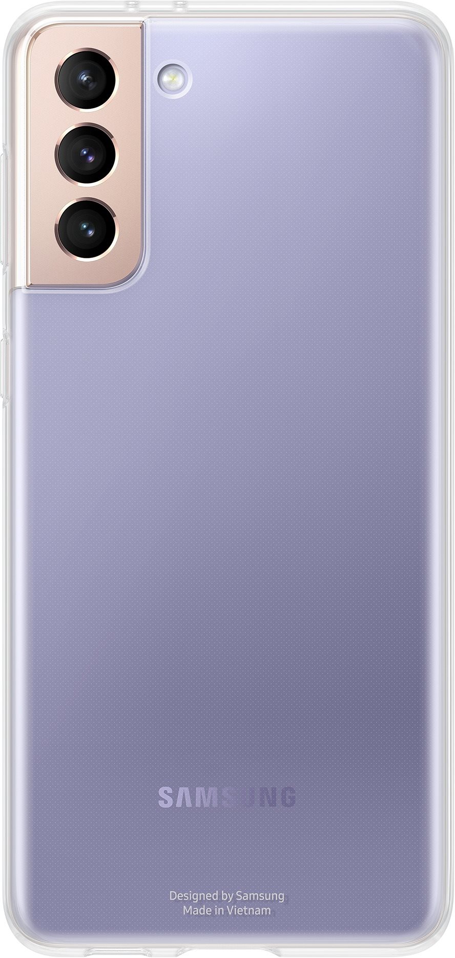 Samsung Galaxy S21+ átlátszó tok
