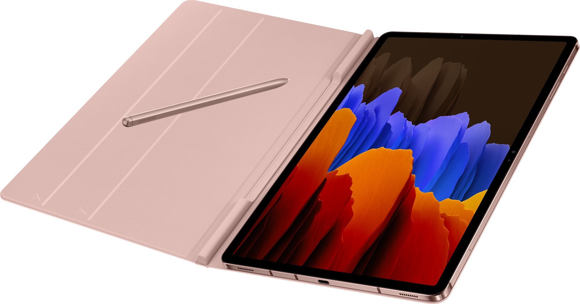 Samsung Védőtok Galaxy Galaxy Tab S7+/ Tab S7 FE tablethez - rózsaszín