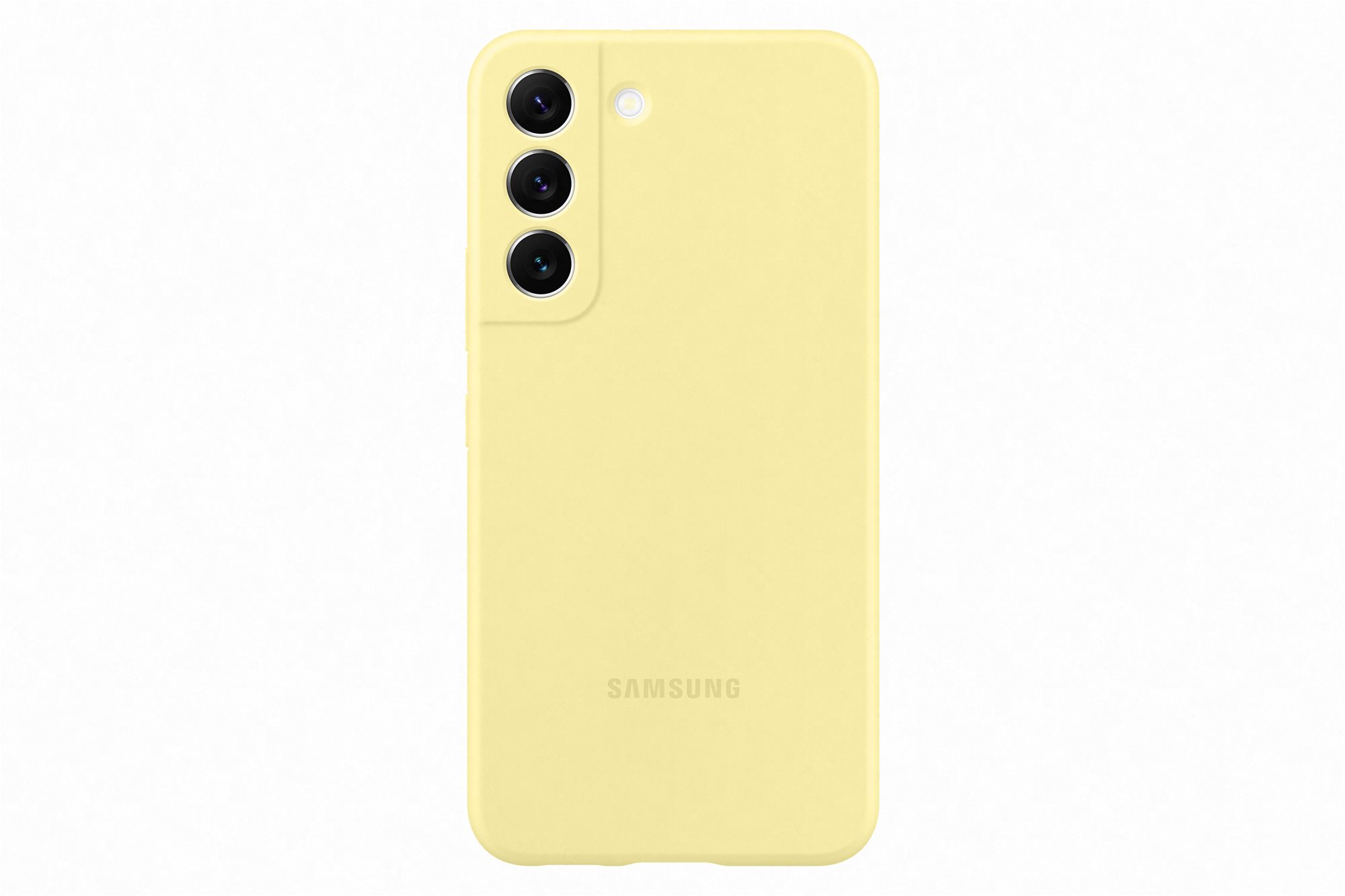 Samsung Galaxy S22 5G sárga szilikon tok