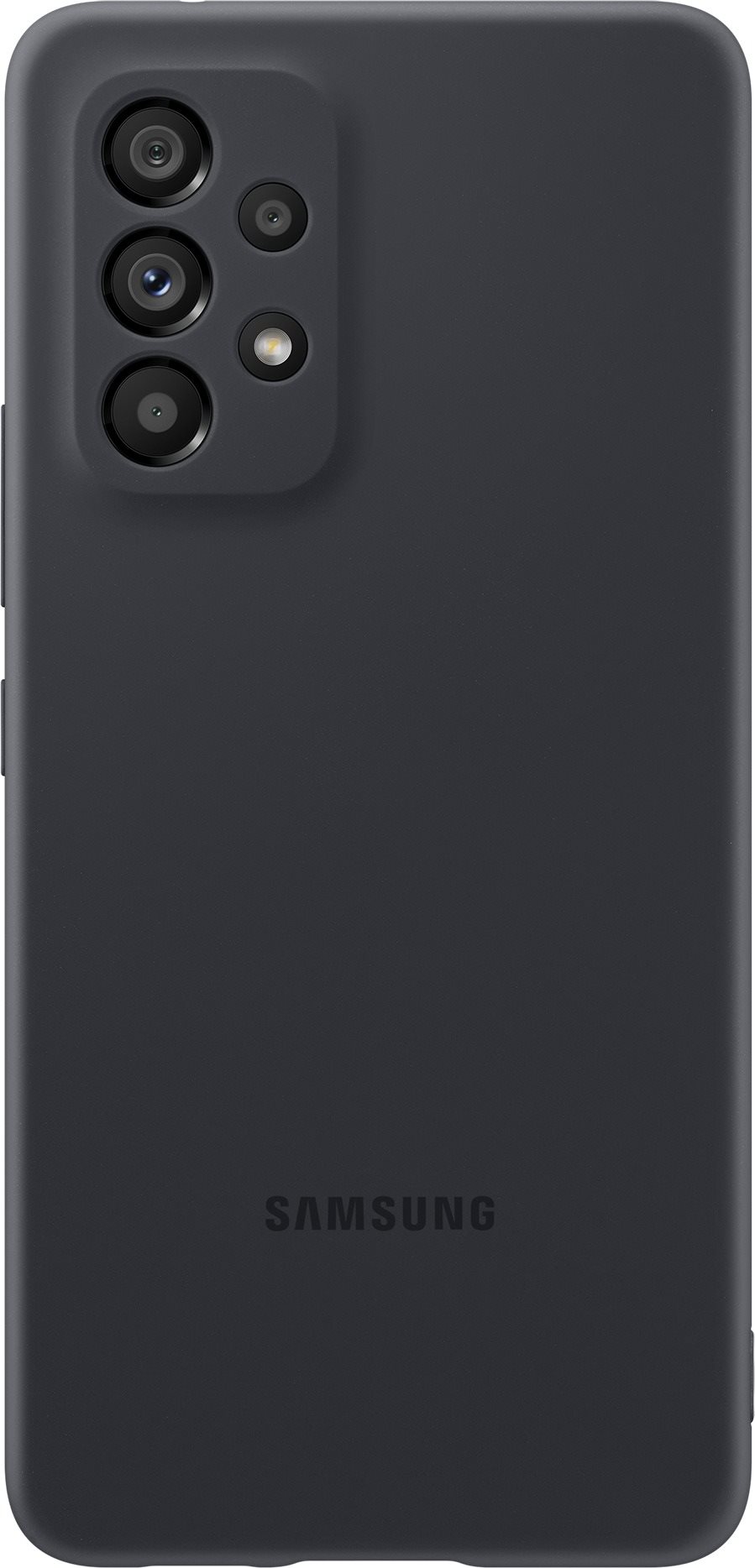 Samsung Galaxy A53 5G Szilikon hátlap tok fekete