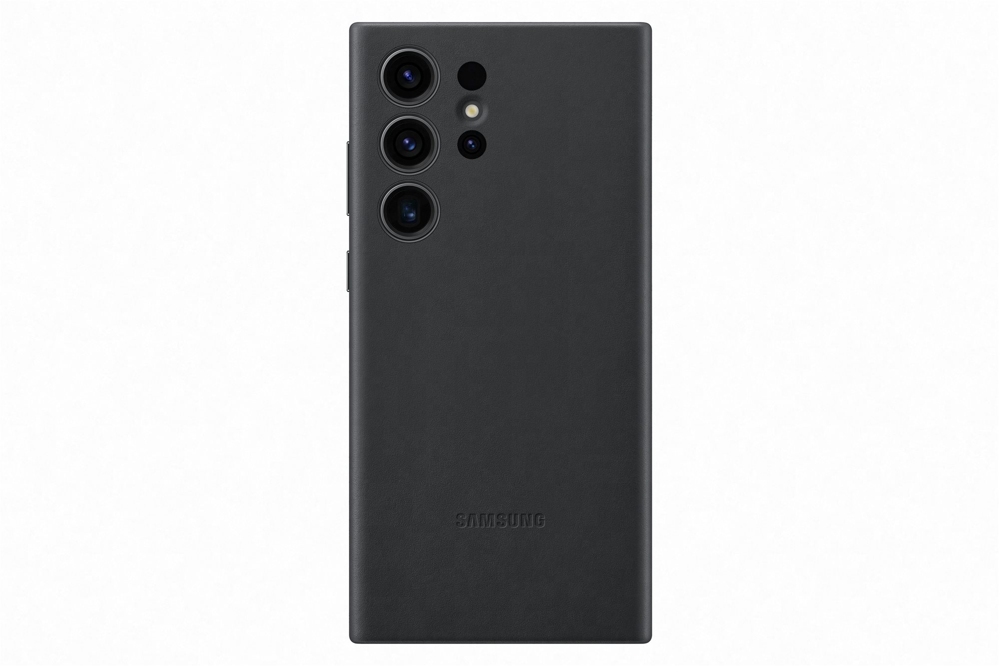 Samsung Galaxy S23 Ultra bőr hátlap fekete