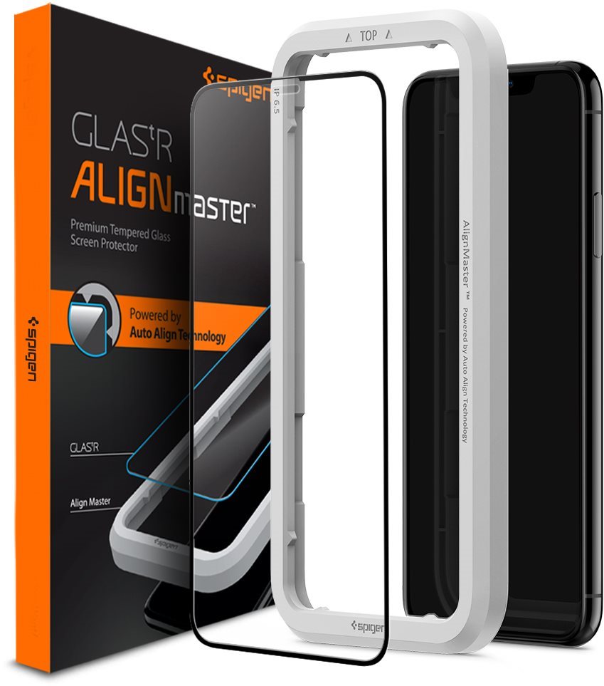 Spigen Align Glass FC iPhone 11/XR üvegfólia