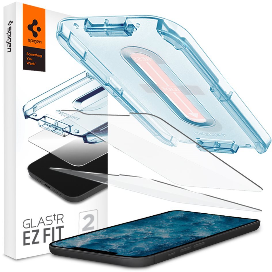 Spigen Glas tR EZ Fit 2P iPhone 12/iPhone 12 Pro üvegfólia