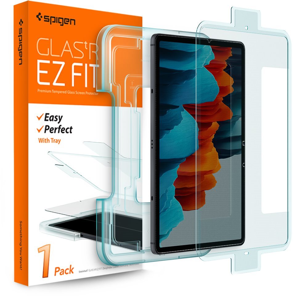 Spigen Glas tR EZ Fit Samsung Galaxy Tab S7 üvegfólia