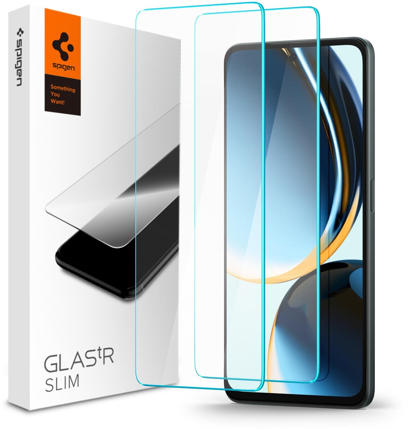 Spigen Glass tR Slim 2 Pack OnePlus Nord CE 3 Lite 5G üvegfólia