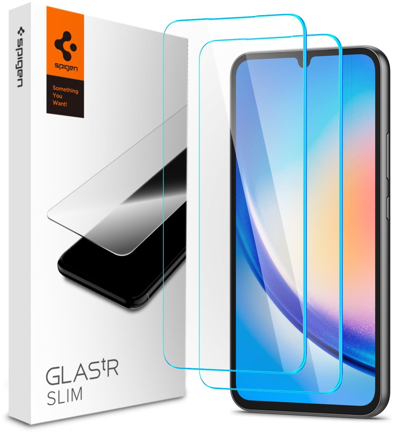 Spigen Glass TR Slim 2 Pack Samsung Galaxy A34 5G üvegfólia