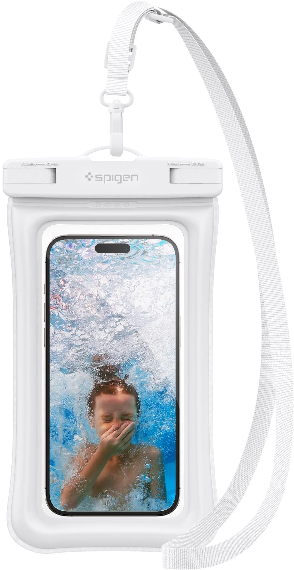 Pouzdro na mobil Spigen Aqua Shield WaterProof Floating Case A610 1 Pack White