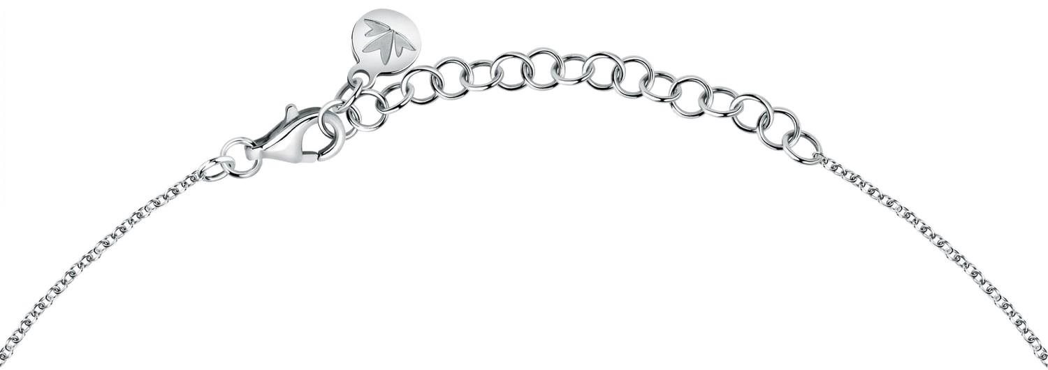 Morellato Gyönyörű ezüst virág nyaklánc Romantikus SAIW125