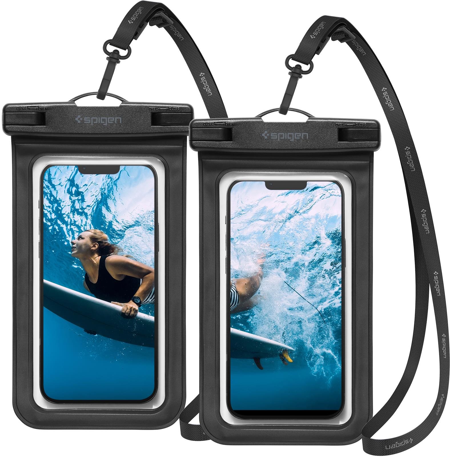 Spigen Aqua Shield WaterProof Case A601 2 Pack Black
