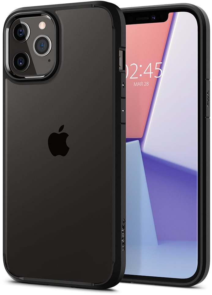 Spigen Ultra Hybrid iPhone 12 Pro Max fekete tok