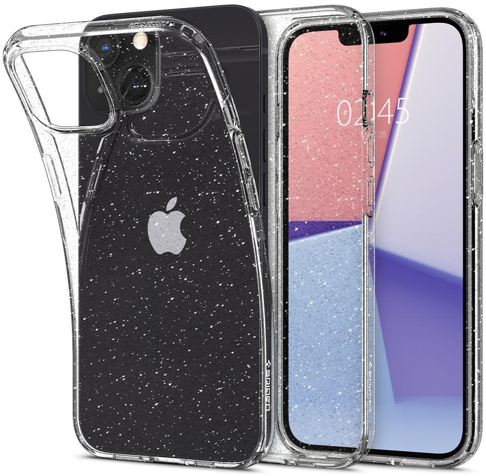 Spigen Liquid Crystal Glitter Crystal Quartz iPhone 13 tok