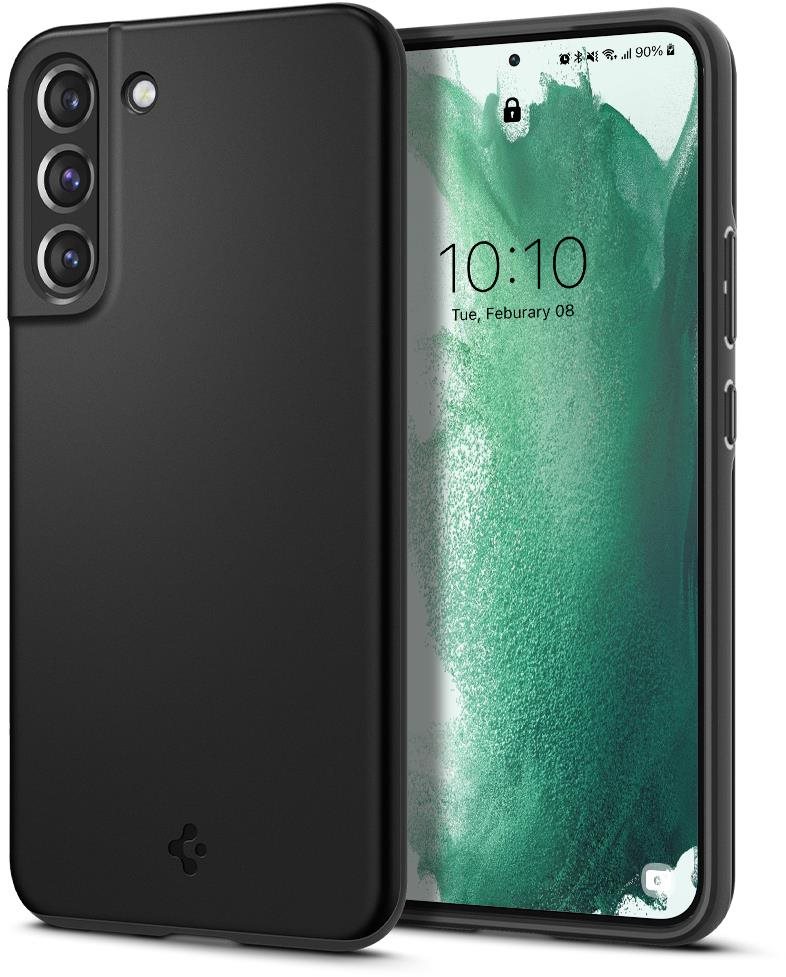 Spigen Thin Fit Samsung Galaxy S22+ 5G fekete tok
