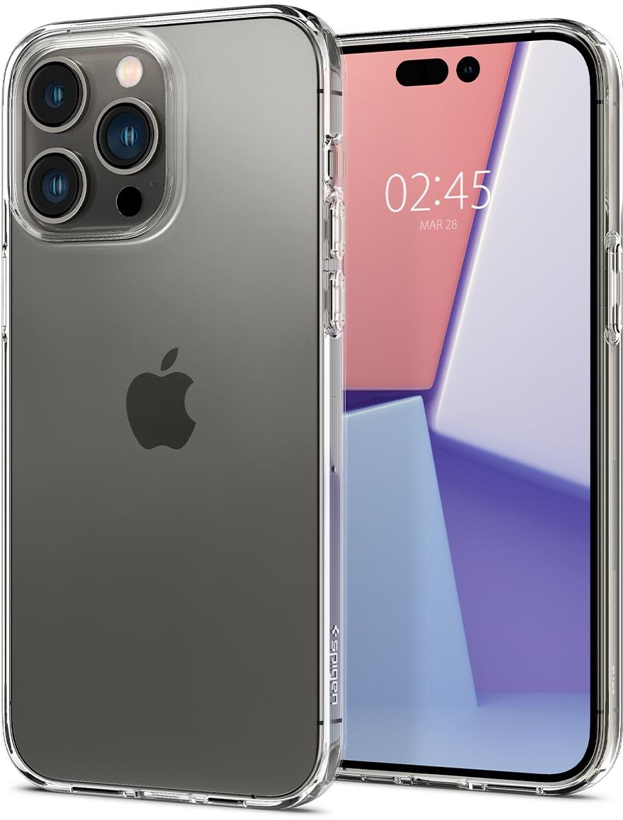 Spigen Liquid Crystal iPhone 14 Pro átlátszó tok