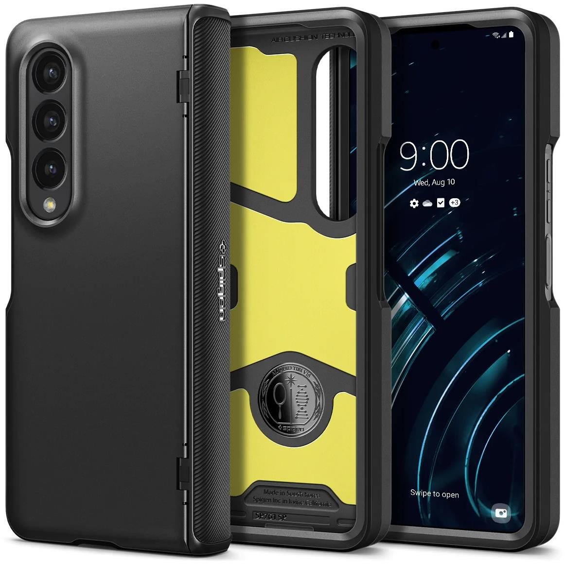 Spigen Slim Armor Pro Samsung Galaxy Z Fold4 fekete tok