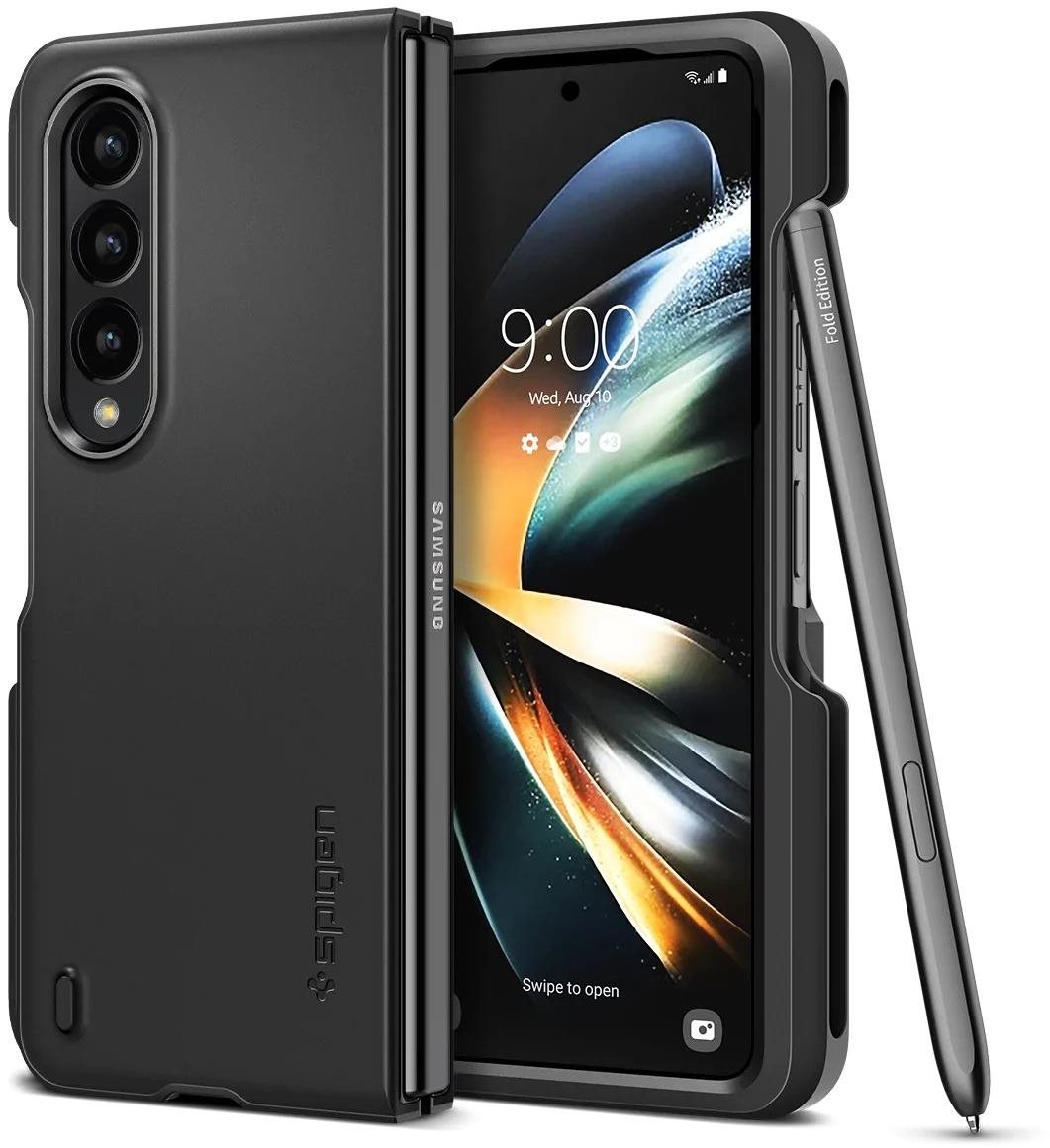 Spigen Thin Fit P Samsung Galaxy Z Fold4 fekete tok