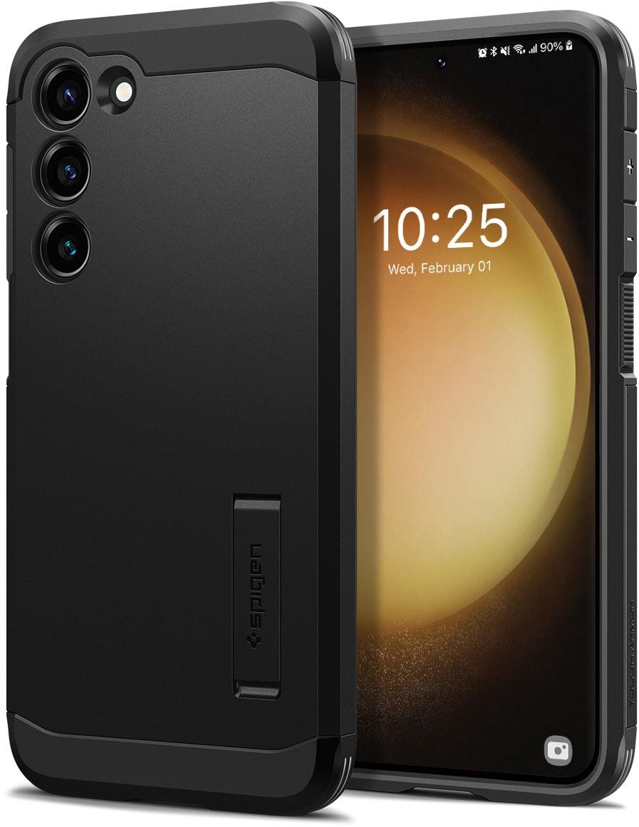 Spigen Tough Armor Samsung Galaxy S23 fekete tok