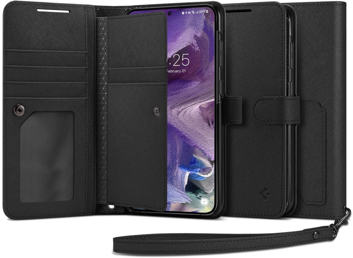 Spigen Wallet S Plus Black Samsung Galaxy S23 tok