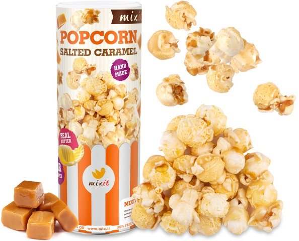 Egészséges chips Mixit Popcorn - Sós karamell