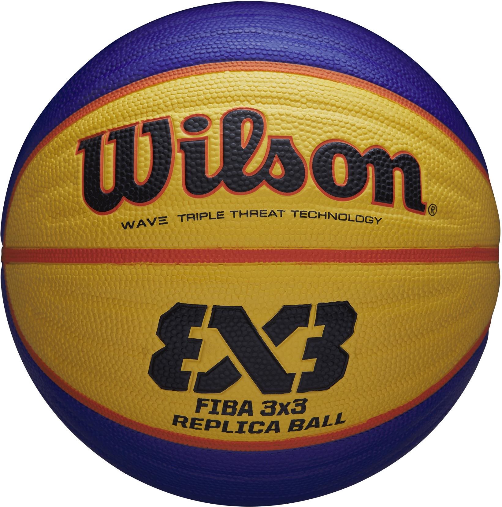 Wilson FIBA 3X3 REPLICA RBR Kosárlabda, sárga, méret os