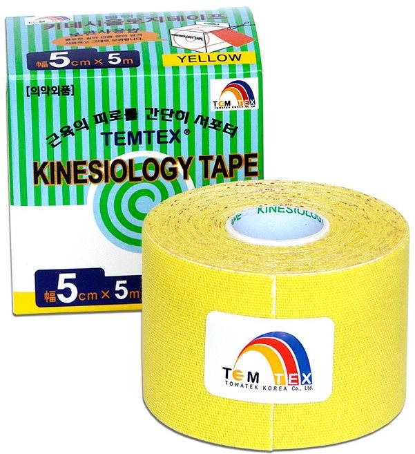 Temtex tape Classic sárga 5 cm