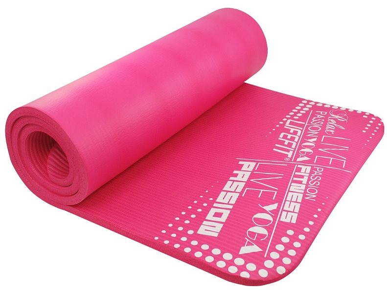 Lifefit jóga matrac exkluzív és rózsaszín