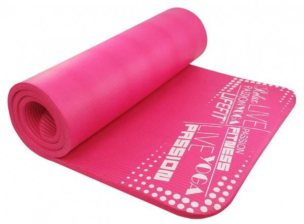 Lifefit Exkluzív Yoga mat, világos rózsaszín