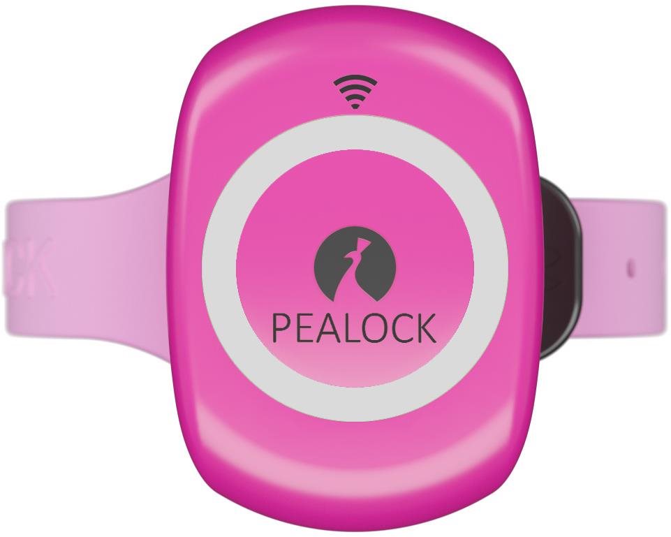Pealock 1 - okos zár - rózsaszín