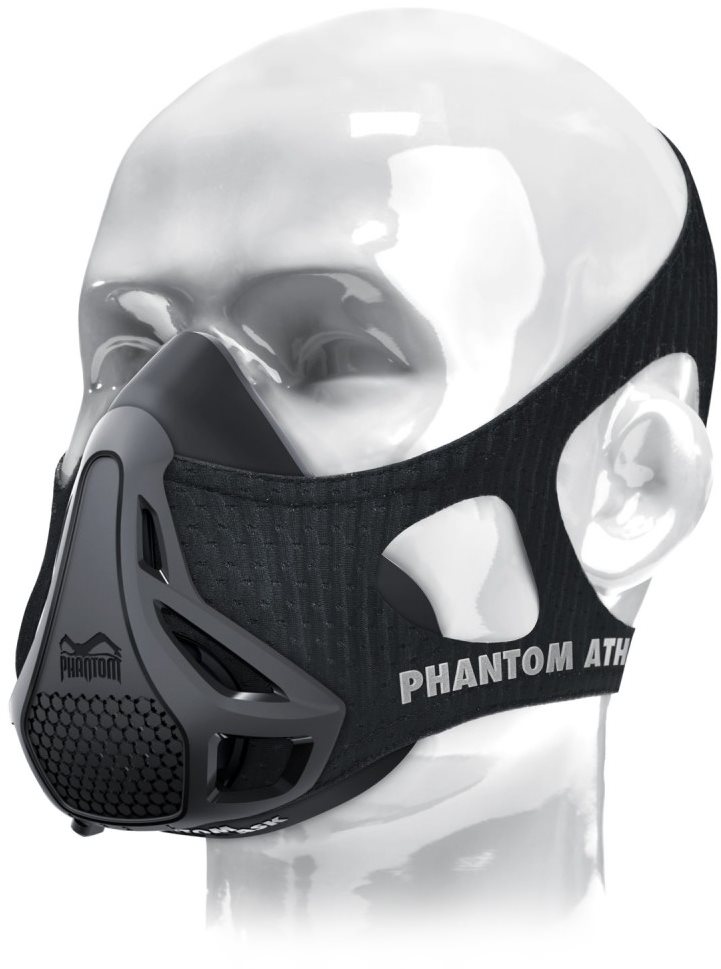 Phantom Training Mask Black/gray M