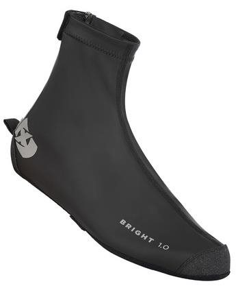 OXFORD vízálló cipővédő kerékpáros cipőkre és edzőcipőkre BRIGHT SHOES 1.0, fekete