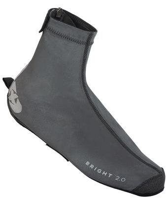 OXFORD vízálló cipővédő kerékpáros cipőkhöz és edzőcipőkhöz BRIGHT SHOES 2.0, fekete