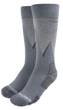 OXFORD merinó gyapjú kompressziós zokni, szürke