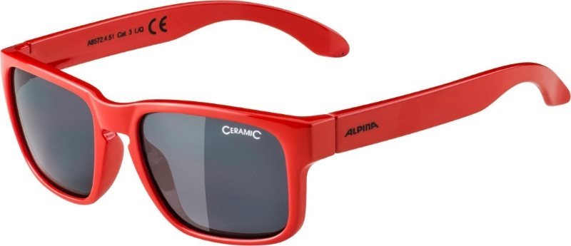 Kerékpáros szemüveg Alpina Mitzo piros