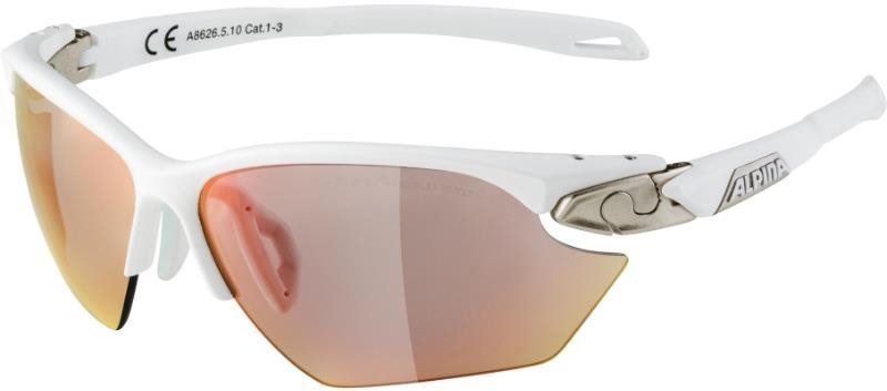 Kerékpáros szemüveg TWIST FIVE S HR QV white silver matt