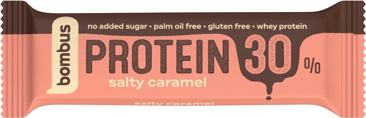 Bombus protein 30%, 50 g, Salty caramel