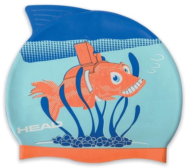 Úszósapka Head Meteor Junior, narancsszínű hal