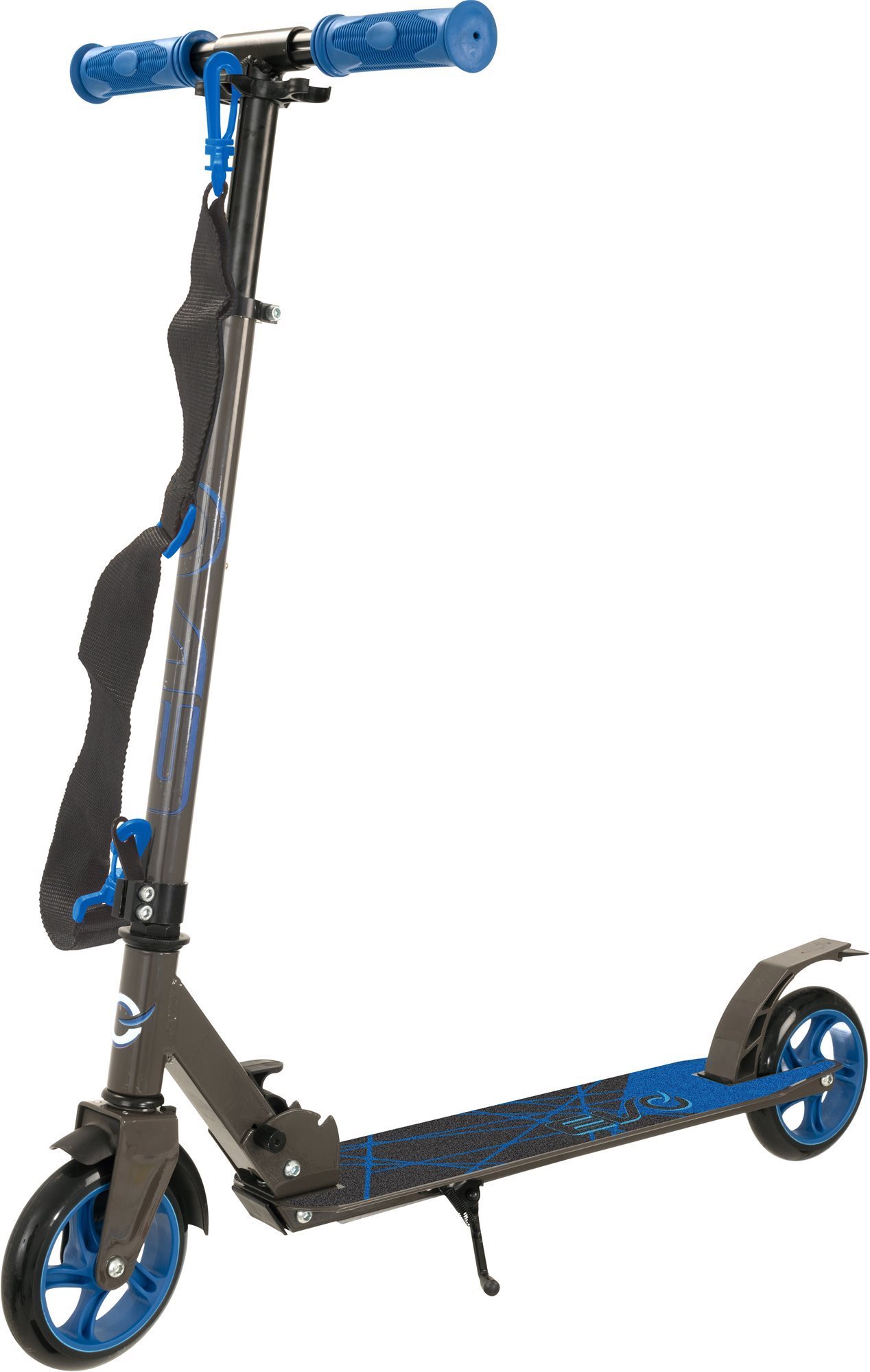Összecsukható roller Evo Flexi Scooter Blue 145 mm